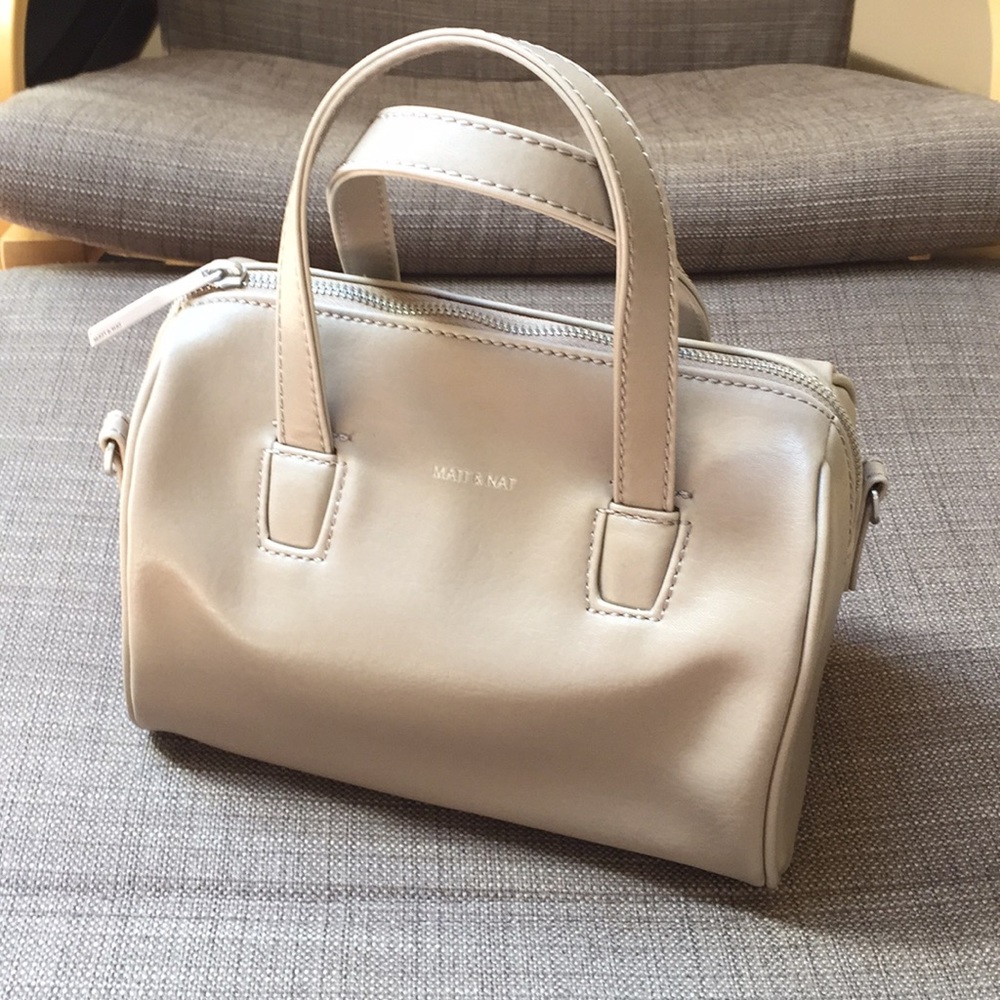 Matt & Nat Mitsuko Mini vegan satchel in feather - Picture 4 of 6